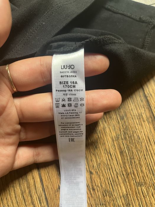 Tricou liu•jo marimea 16A