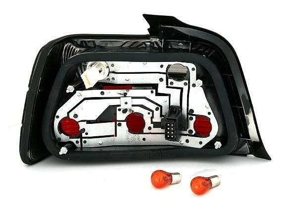 Кристални стопове за bmw e36 (91-99) 4d sedan - опушени