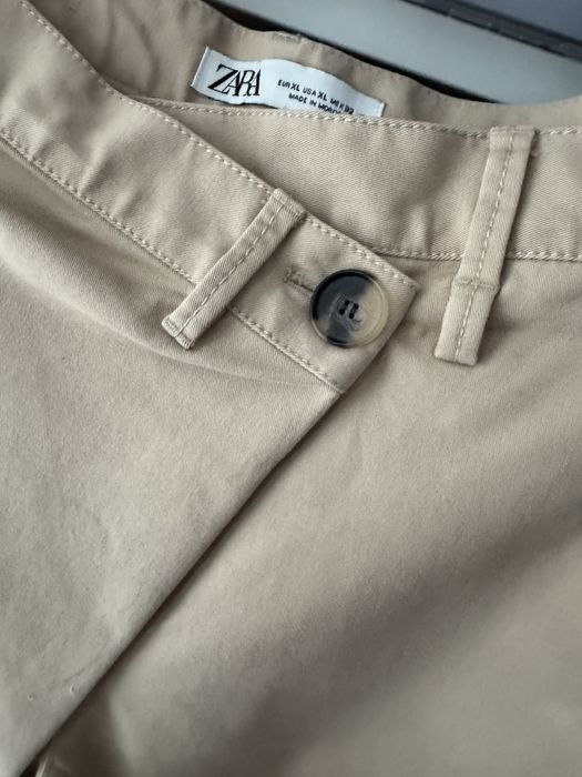 ZARA асиметричен широк панталон Л-ХЛ