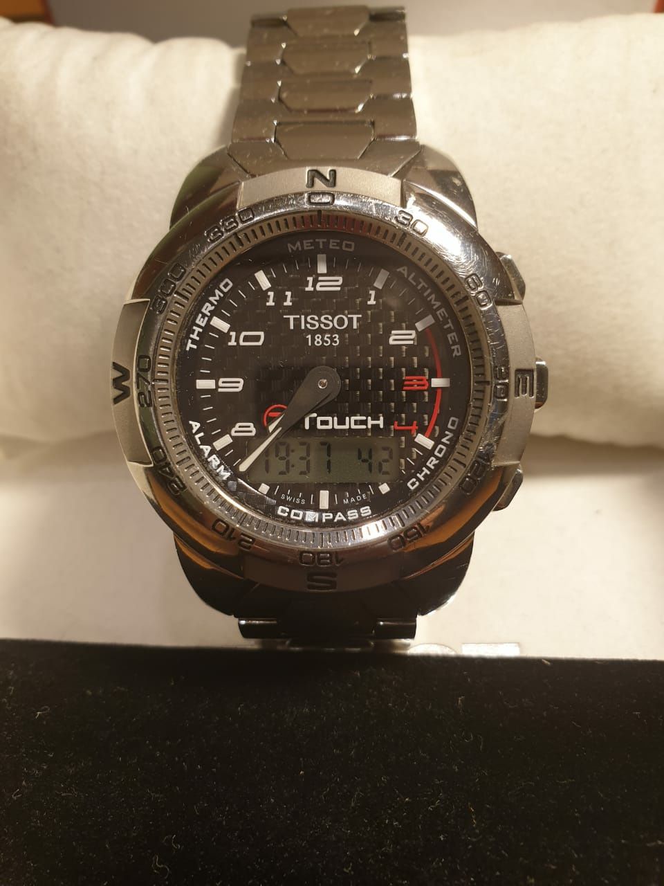 наручные сенсорыне часы Tissot T-Touch II Titanium