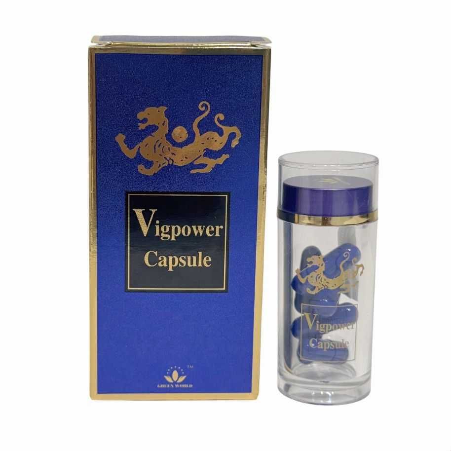 Stimularea funcției Sexuale Bărbați VigPOWER 6 capsule pentru 30 zile