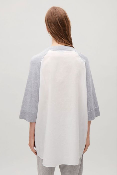 COS блуза с 3/4 ръкав в два цвята