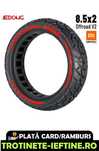 Cauciuc PLIN roșu 8.5×2 ultra-ușor (offroad V2) pentru scuter Dualtron