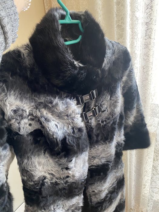 Шуба из козьей шерсти