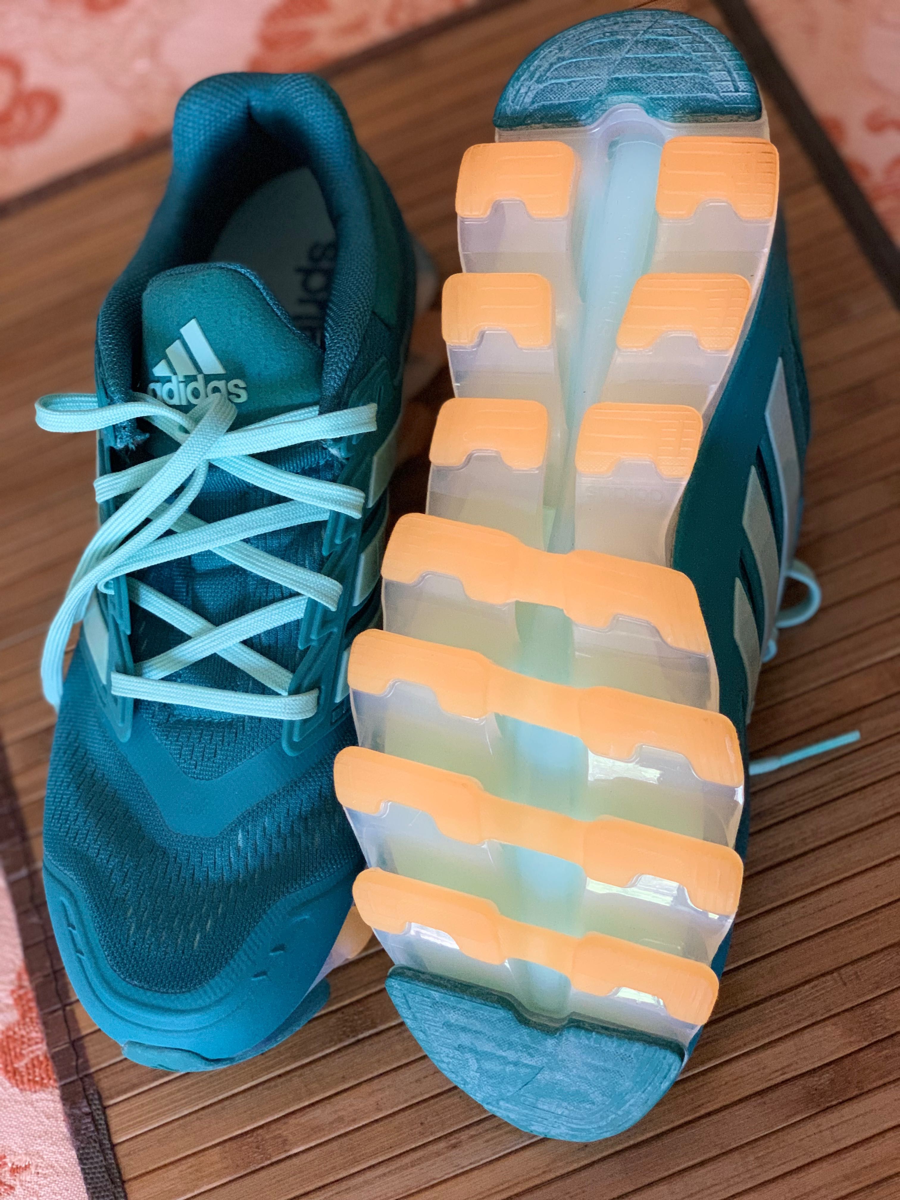 Дамски маратонки Adidas нови цвят тюркоаз