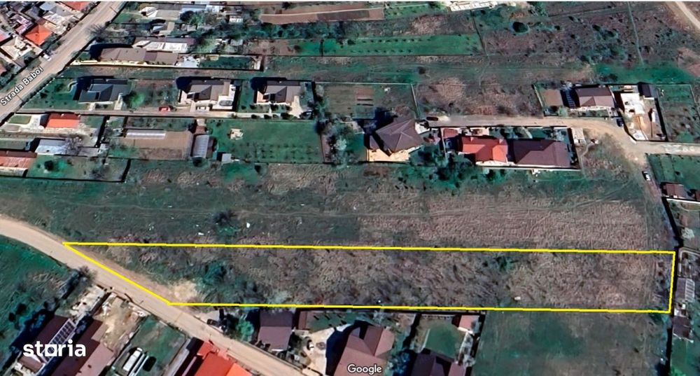 Teren intravilan 5.293 mp-deschidere 42m–Domnesti Ilfov, utilitati l