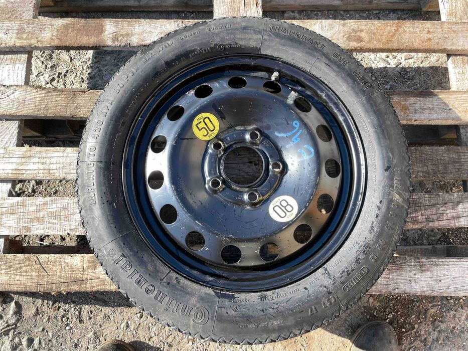 16 резервна джанта патерица 5х120 BMW E46 E81 115/90/16