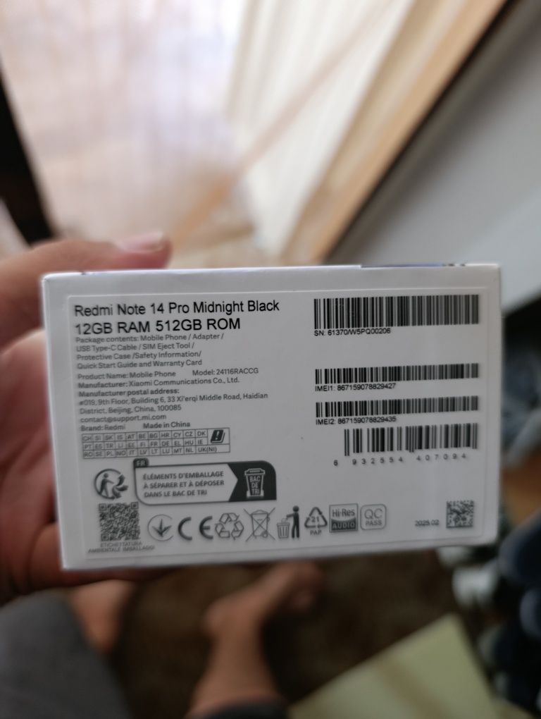 Redmi note 14 note pro ideal ochilganiga 1 hafta boʻldi