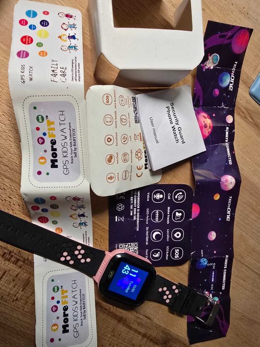 Ceas smartwatch GPS copii MoreFIT MX528, cu GPS