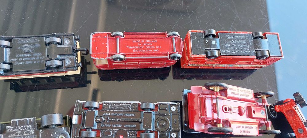 Мачбокс. Лот от 10бр. метални колички MATCHBOX