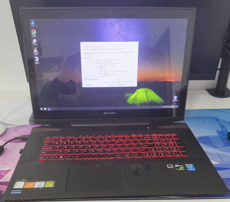 Lenovo Gaming Y70-Touch Intel i7-3.60GHz, 8GB RAM, 240GB SSD, 960M 4GB