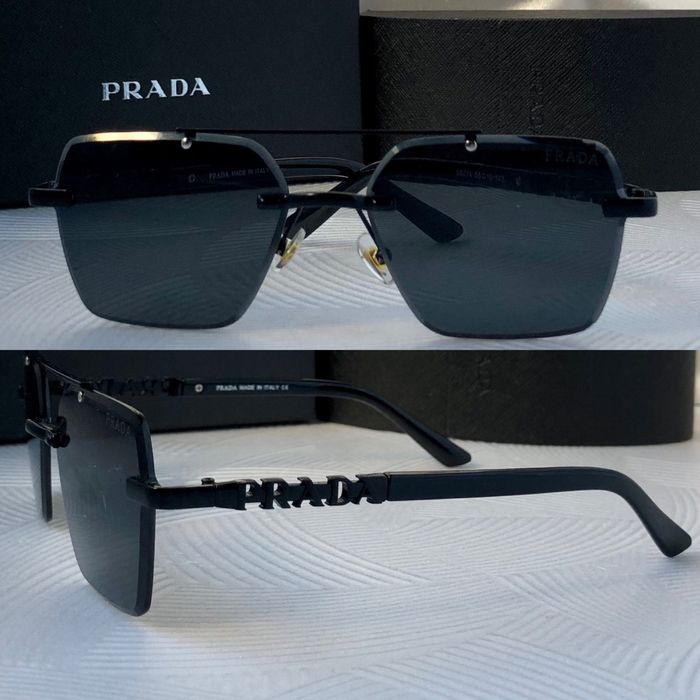 Дамски  Мъжки слънчеви очила с правоъгълни 2 цвята черни