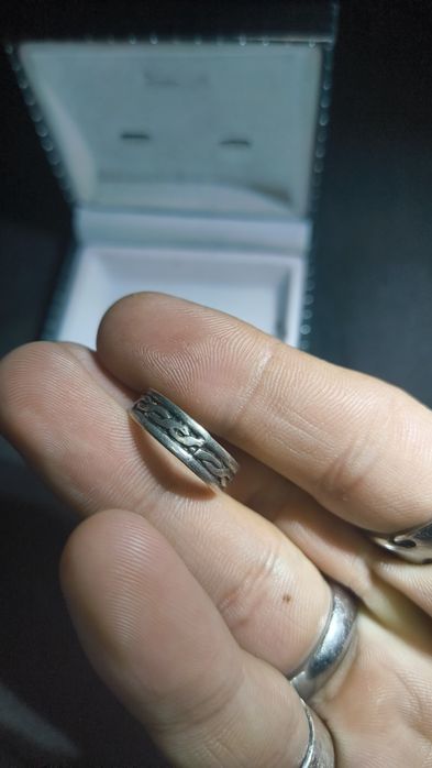 Inel Vintage argint sterling fără sțana