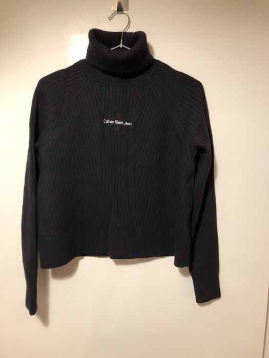 Pulover calvin klein jeans cu lana