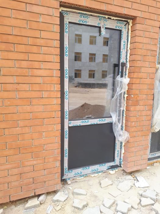 Алюминиевая витраж окно дверь