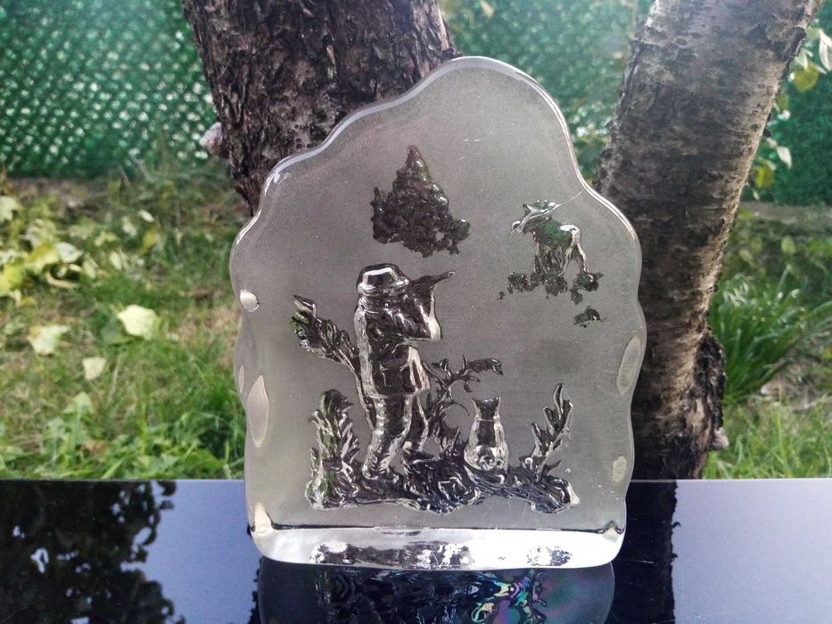 Кристално преспапие - за ловджии !