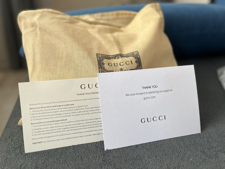 Gucci Marmont Bag кафява чанта среден размер