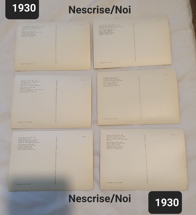 Album Pierre Bonnard an 1930 / 16 buc.