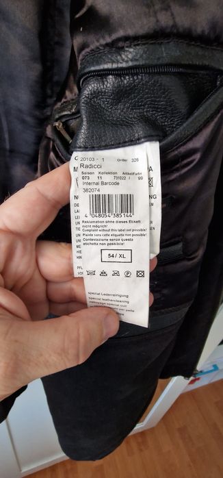 Geaca piele Milestone