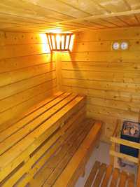 Sauna de interior cu soba electrica Harvia