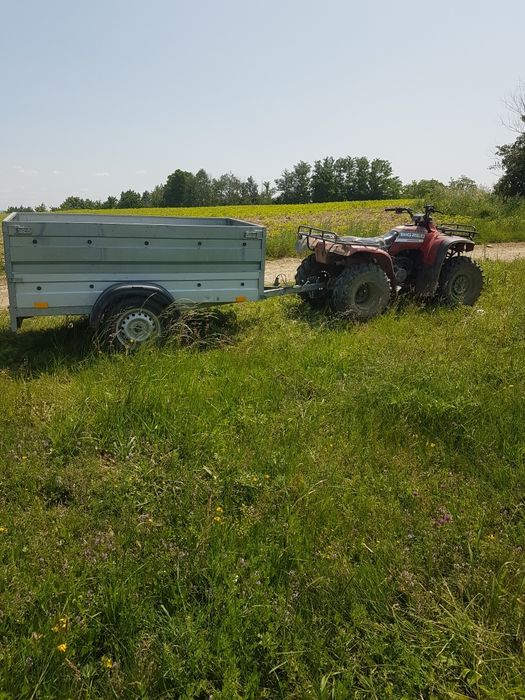 Atv honda 4x4 + remorca