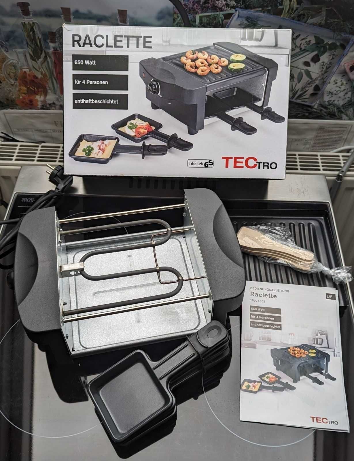 Електрическа скара Tec Tro 650 W  / Raclette 20% отстъпка ( 2 бр. )