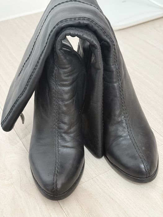 Продам кожанные осень весна сапоги