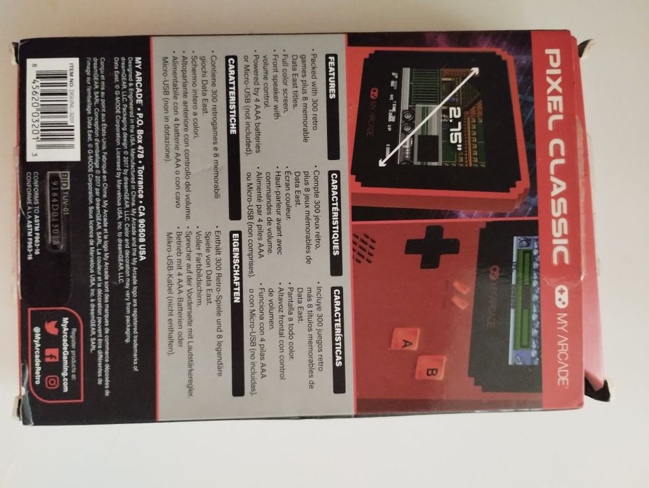 Consola portabila jocuri retro