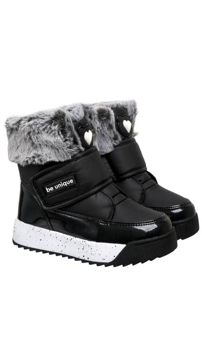 Зимние сапоги для девочки, детские дутики, зимняя обувь