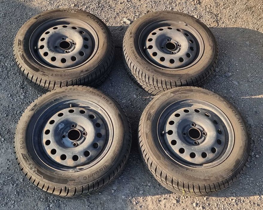 15" зимни гуми дот 23 г.  195/60 R15, с джанти 6Jx15Х2 ЕТ52.5