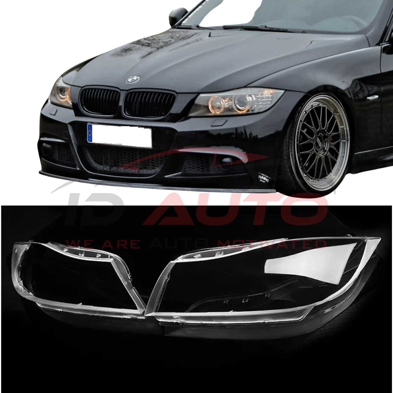 Стъкла за фарове на Bmw E90 / E91 Xenon (09-12г) к-т, стъкло фар бмв