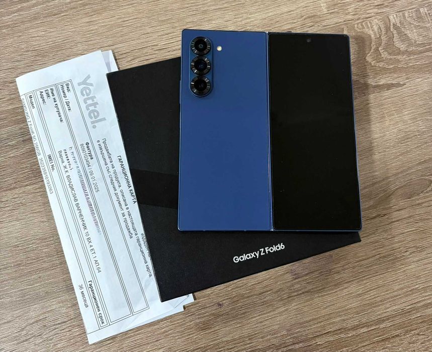 Samsung Galaxy Z Fold6 5G 256GB 12GB RAM с гаранция