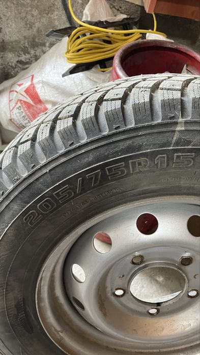 Кама 205 75 р15 с диском