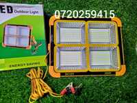 Proiector led Camping, Pescuit 200W - 12V - 2000lm - 6000 K