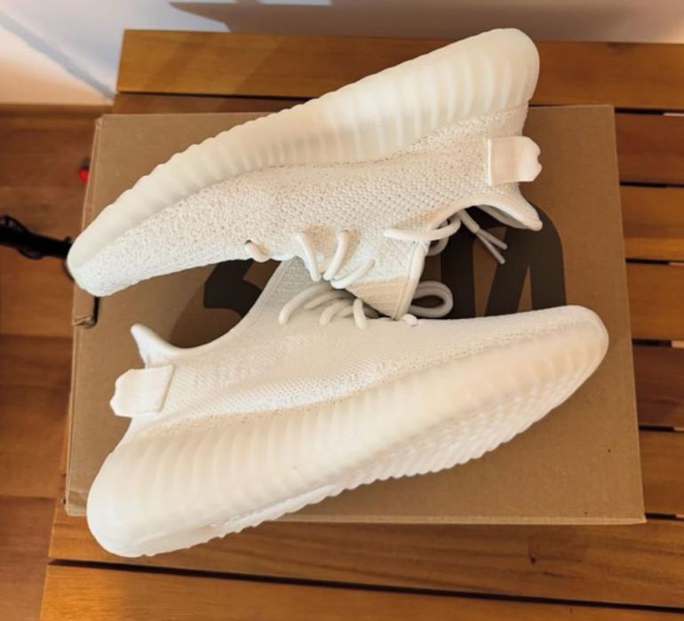 Yeezy 350 white.