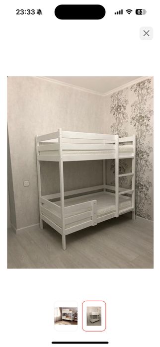 Продам двухярусную детскую кровать
