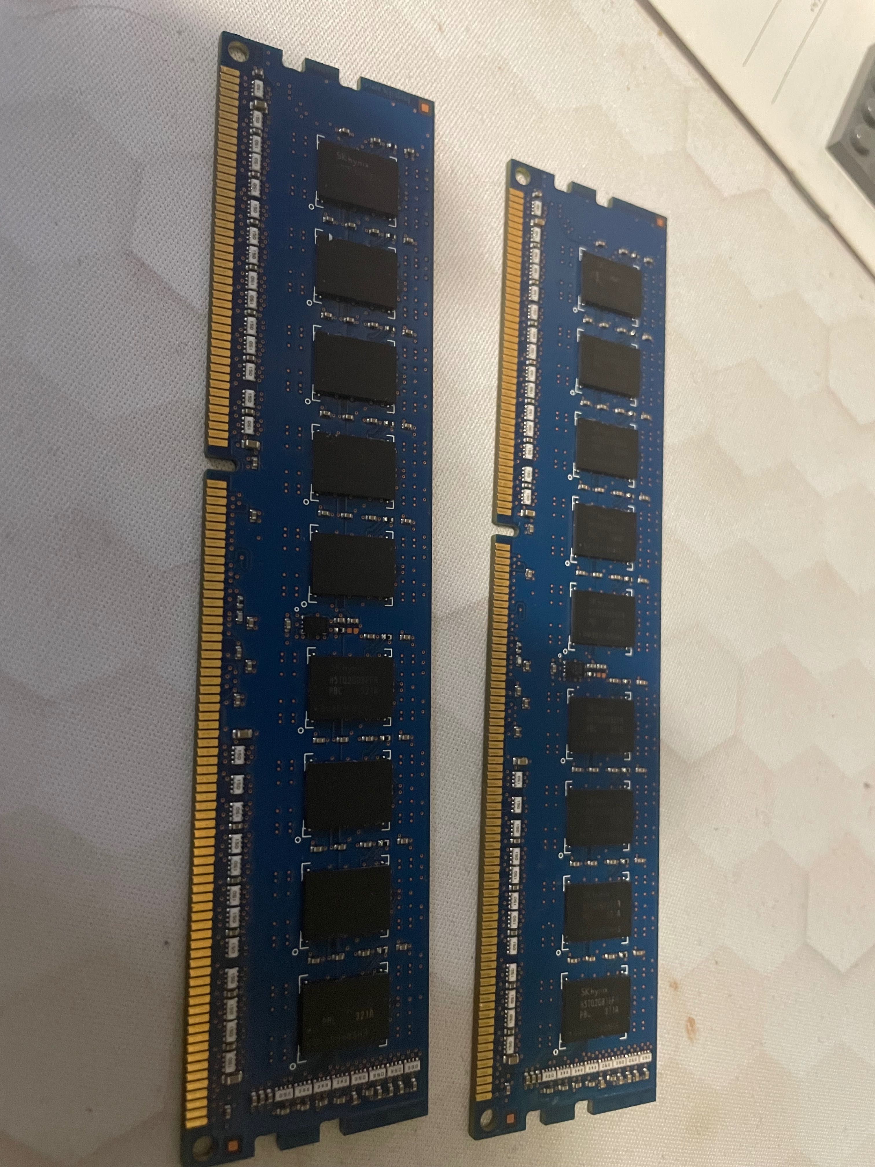 4gb ram ddr3 hynix (2x2gb) pentru desktop/pc