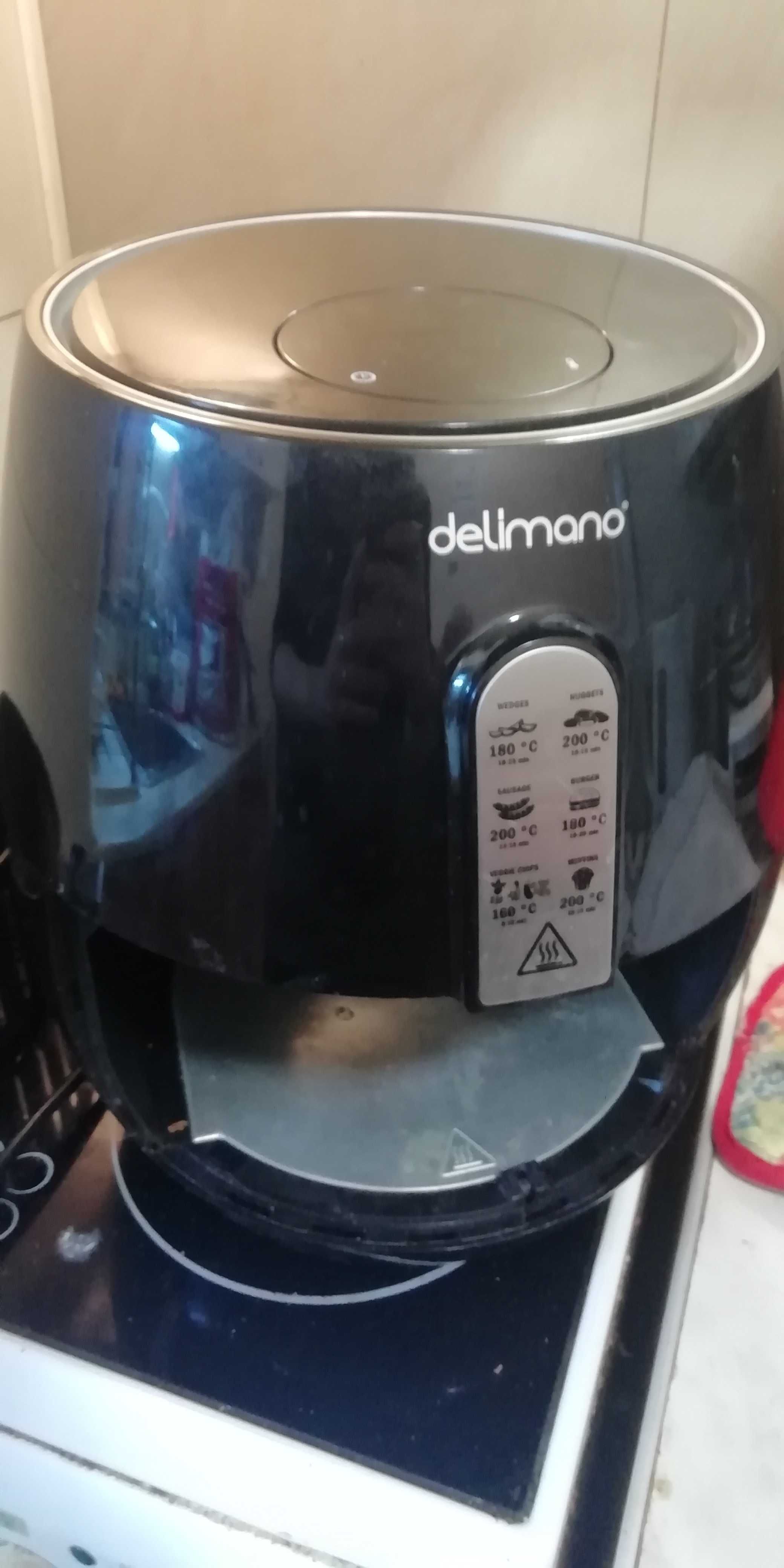 Делимано Air Fryer Deluxe с елекрронен дисплей