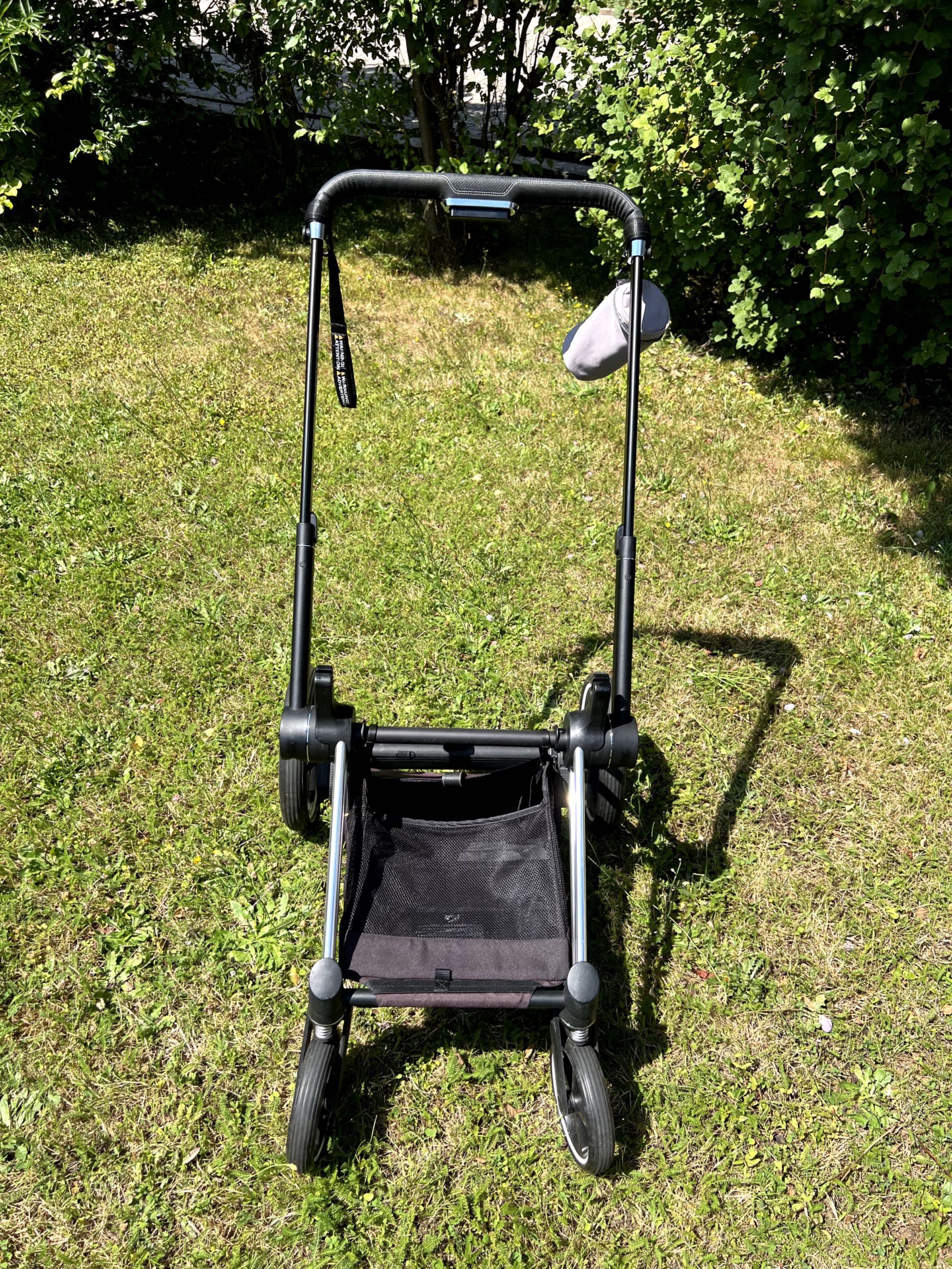 Пълен комплект електрическа детска количка CYBEX e-PRIAM Mirage Grey