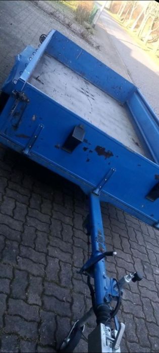 Remorca tandem 2000kg stare buna import germania dimensiuni 4.10×1.94