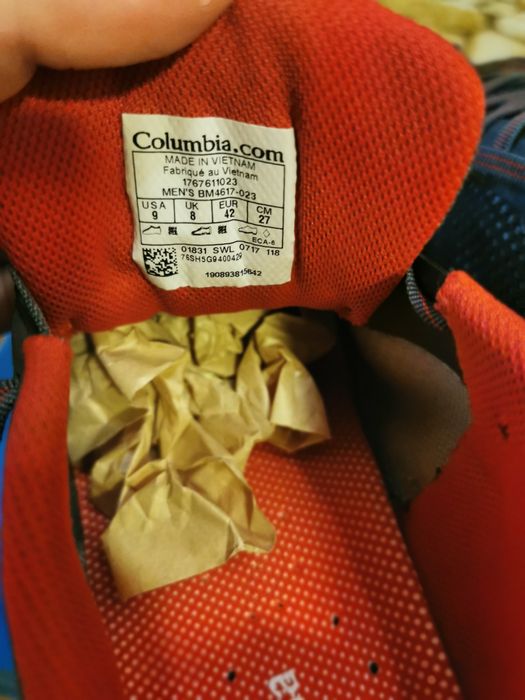 Adidasi Columbia 42 hoka salewa mammut la sportiva merrel salomon