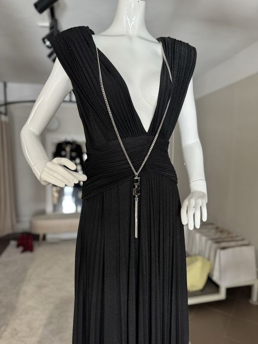 Rochie Elisabetta Franchi lunga neagra