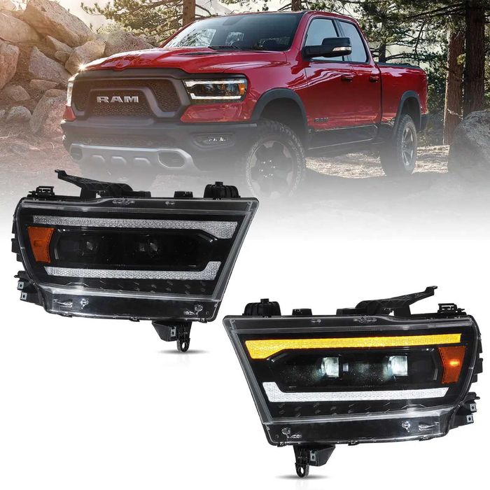 Комплект LED фарове за Dodge Ram 2019-