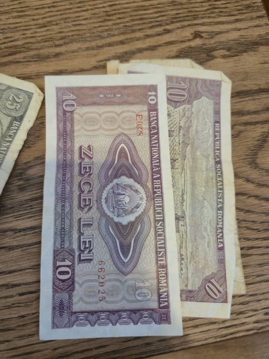 Bacnote lei românești vechi