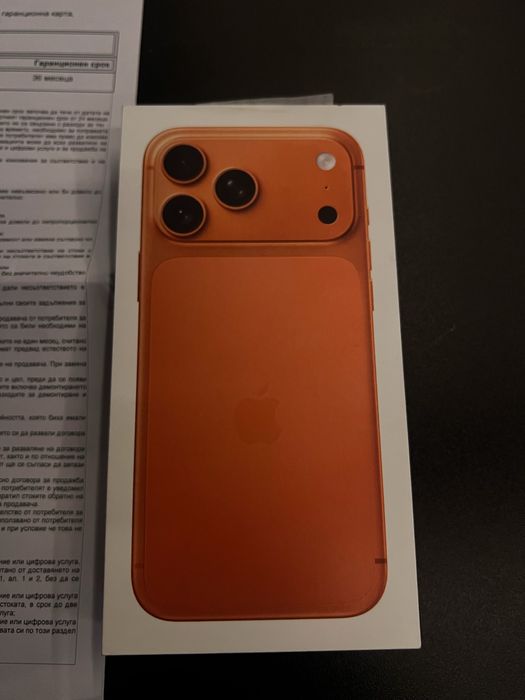 Iphone 17 pro max 256gb чисто нов!