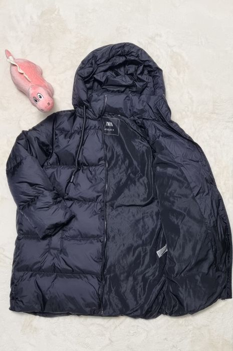 Geaca dama de iarna Zara cu umplutura de puf masura M