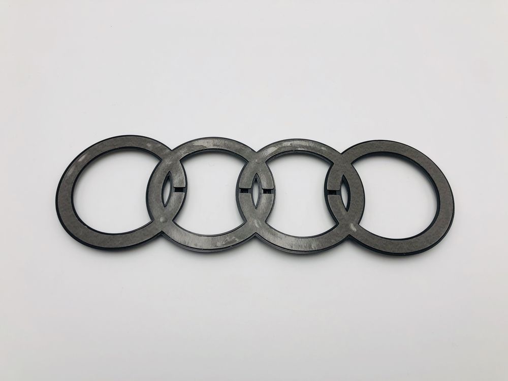 Emblema Audi 230 mm spate negru