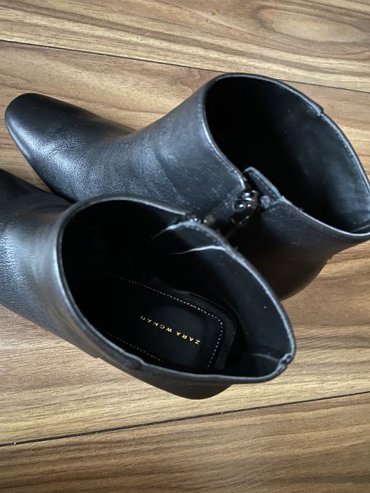 Botine Zara Women, piele, marimea 38