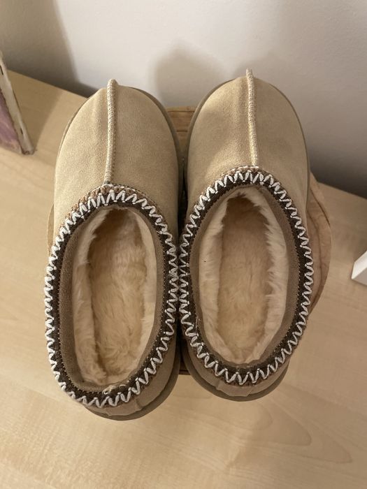 Papuci tip UGG, 36, bej