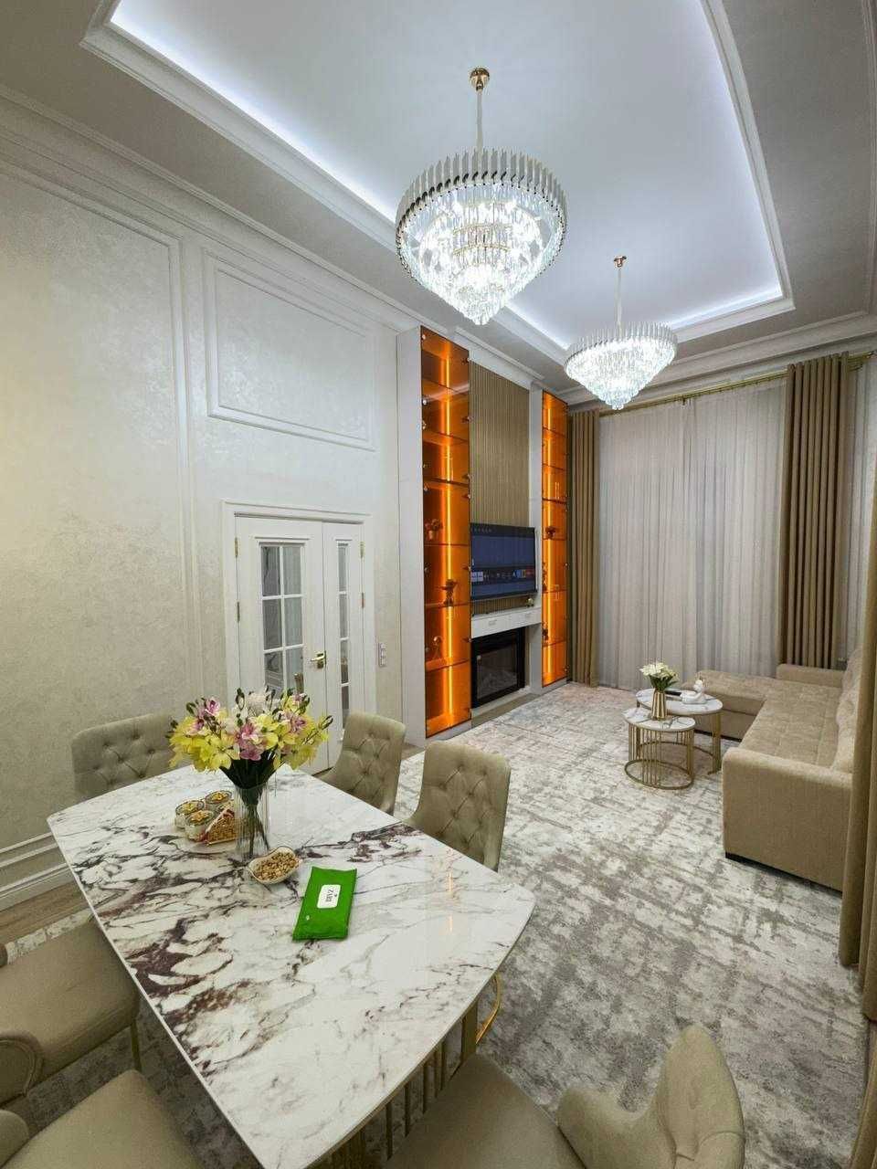 АРЕНДА! Tashkent City Boulevard 3х ком City Mall +ТЕРАССА HILTON ID02